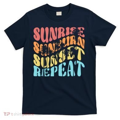 Sunride Sunburn Sunset Repeat T-Shirt