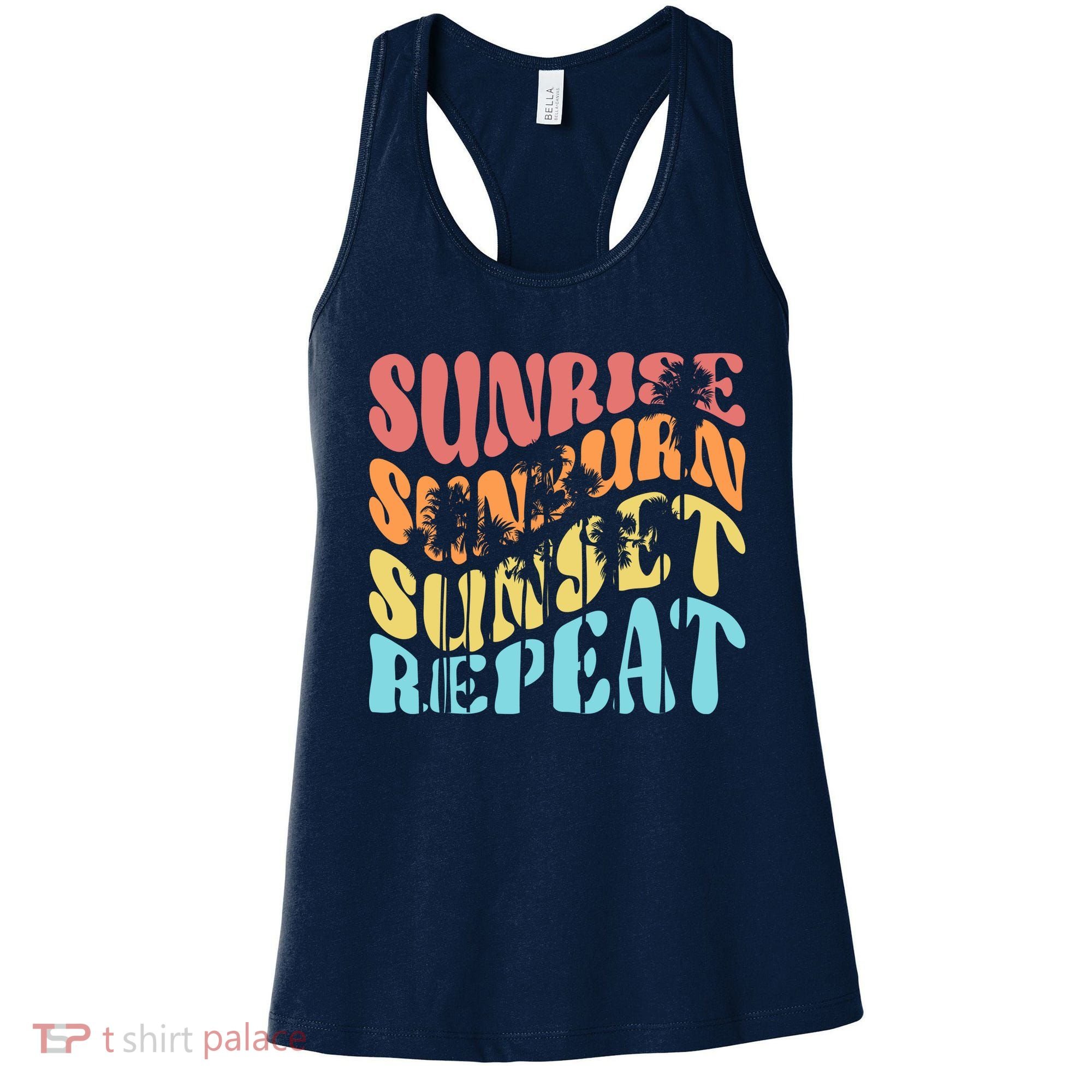 Sunride Sunburn Sunset Repeat Women's Tank Top