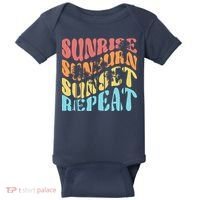 Sunride Sunburn Sunset Repeat Baby Bodysuit thumb 0