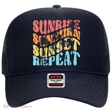 Sunride Sunburn Sunset Repeat Hat