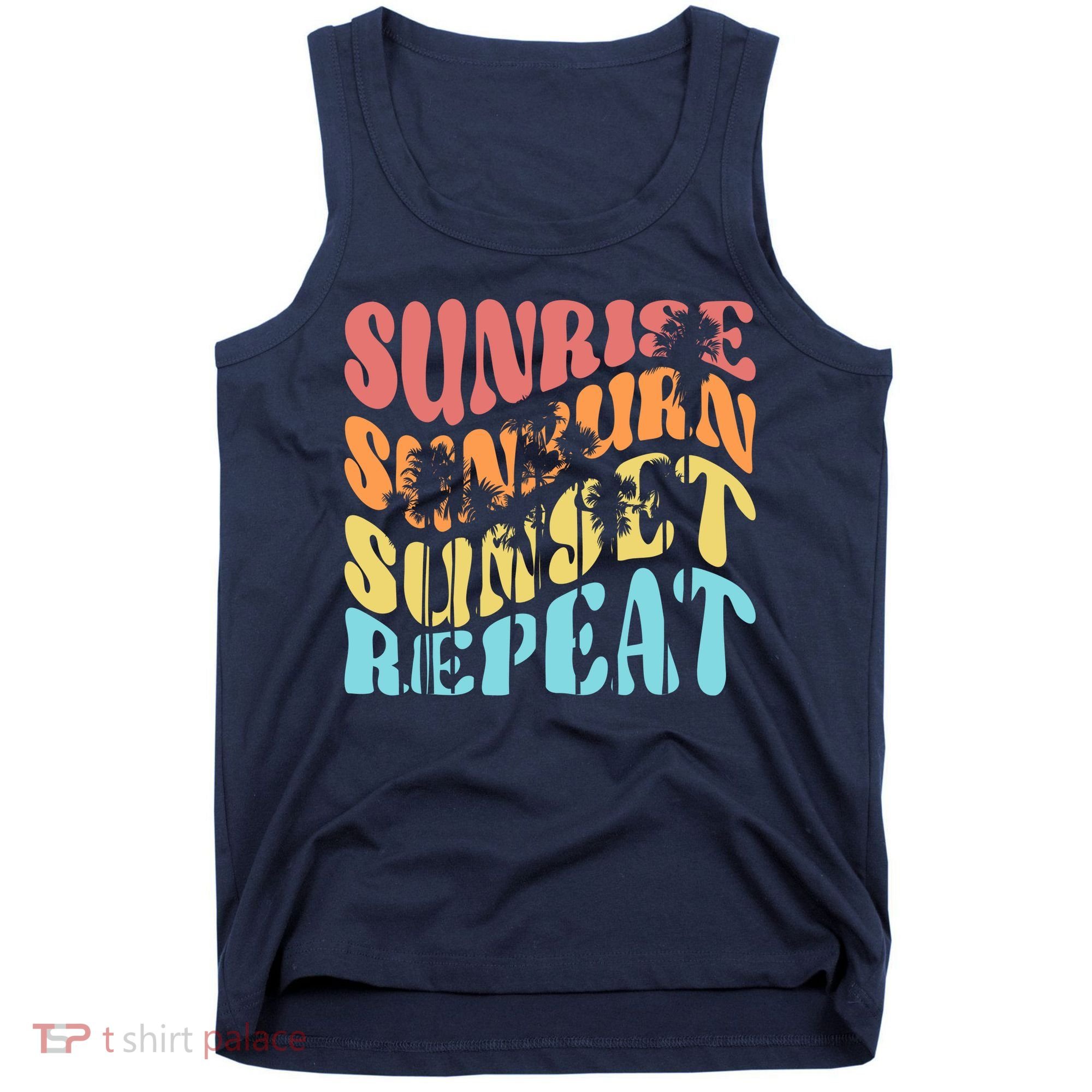 Sunride Sunburn Sunset Repeat Tank Top