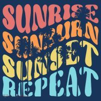 Sunride Sunburn Sunset Repeat Women's Long Sleeve Shirt thumb 2