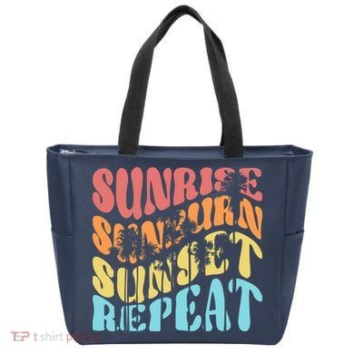 Sunride Sunburn Sunset Repeat Tote Bag