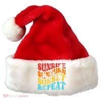 Sunride Sunburn Sunset Repeat Santa Hat thumb 0