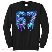 Swirl Six Seven Drip Cool Trippy 6-7 Meme Sweatshirt thumb 0