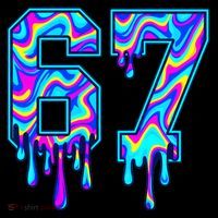 Swirl Six Seven Drip Cool Trippy 6-7 Meme Bucket Hat thumb 4