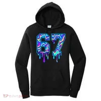 Swirl Six Seven Drip Cool Trippy 6-7 Meme Women's Hoodie thumb 0