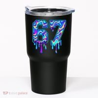 Swirl Six Seven Drip Cool Trippy 6-7 Meme Tumbler thumb 0