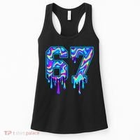Swirl Six Seven Drip Cool Trippy 6-7 Meme Women's Tank Top thumb 0