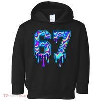Swirl Six Seven Drip Cool Trippy 6-7 Meme Toddler Hoodie thumb 0