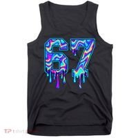 Swirl Six Seven Drip Cool Trippy 6-7 Meme Tank Top thumb 0