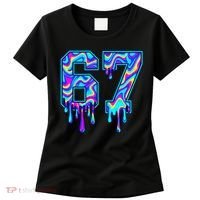 Swirl Six Seven Drip Cool Trippy 6-7 Meme Women's T-Shirt thumb 0