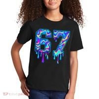 Swirl Six Seven Drip Cool Trippy 6-7 Meme Kids T-Shirt thumb 2