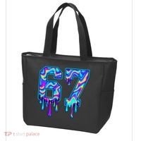 Swirl Six Seven Drip Cool Trippy 6-7 Meme Tote Bag thumb 3