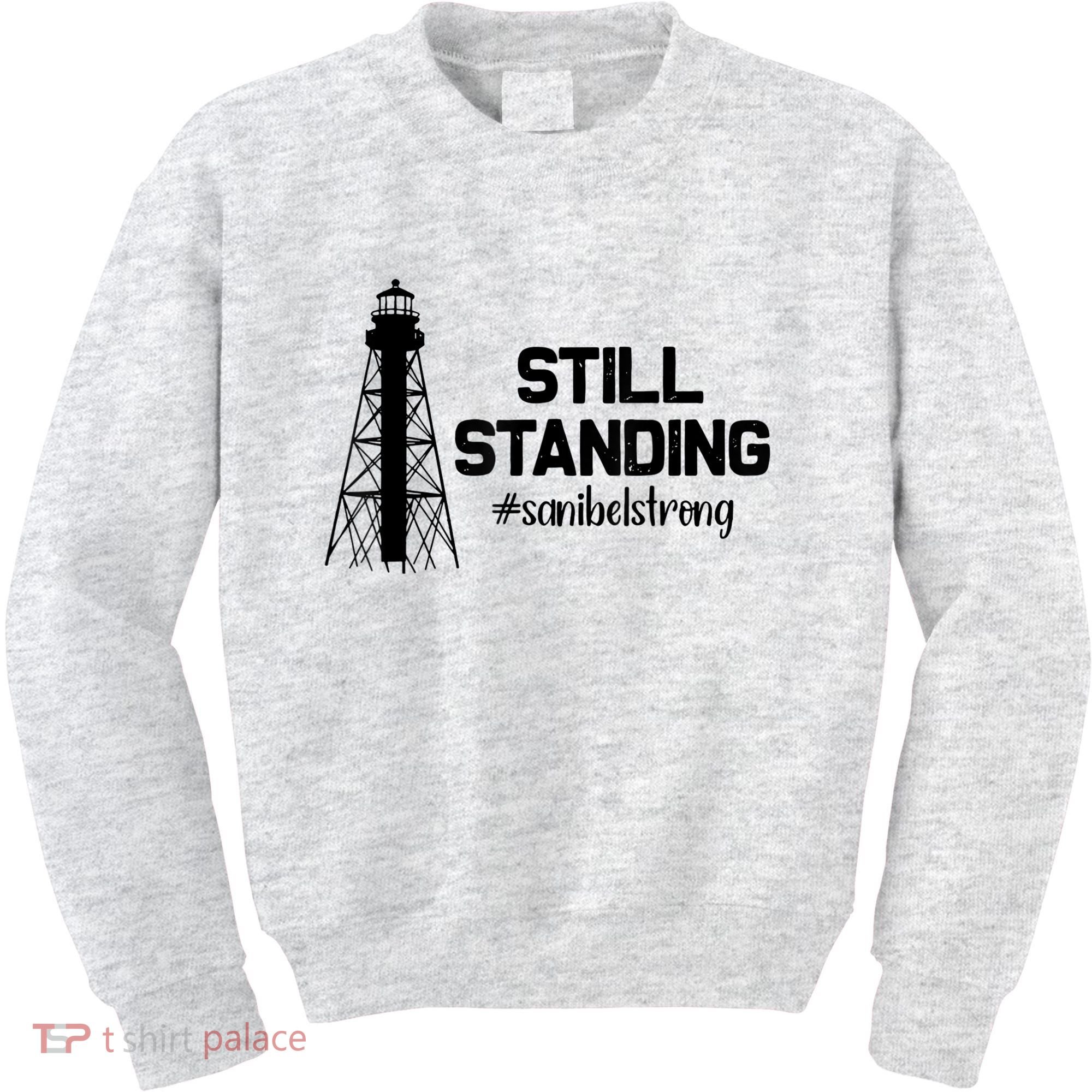Still Standing Sanibel Strong Florida Hurricane Relief Kids Sweatshirt