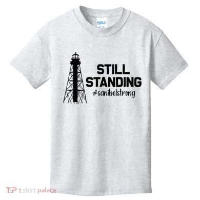 Still Standing Sanibel Strong Florida Hurricane Relief Kids T-Shirt