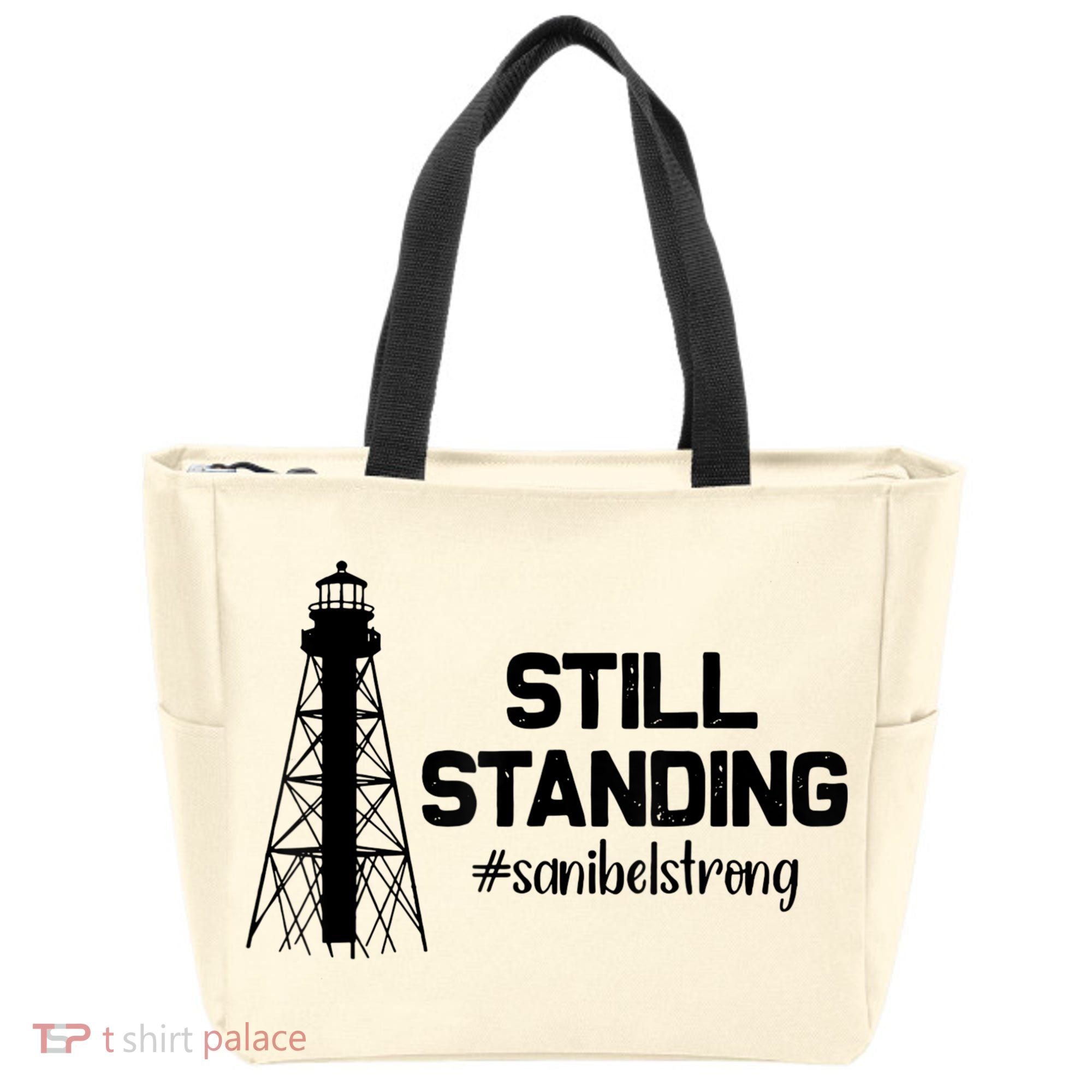 Still Standing Sanibel Strong Florida Hurricane Relief Tote Bag