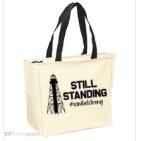 Still Standing Sanibel Strong Florida Hurricane Relief Tote Bag thumb 2