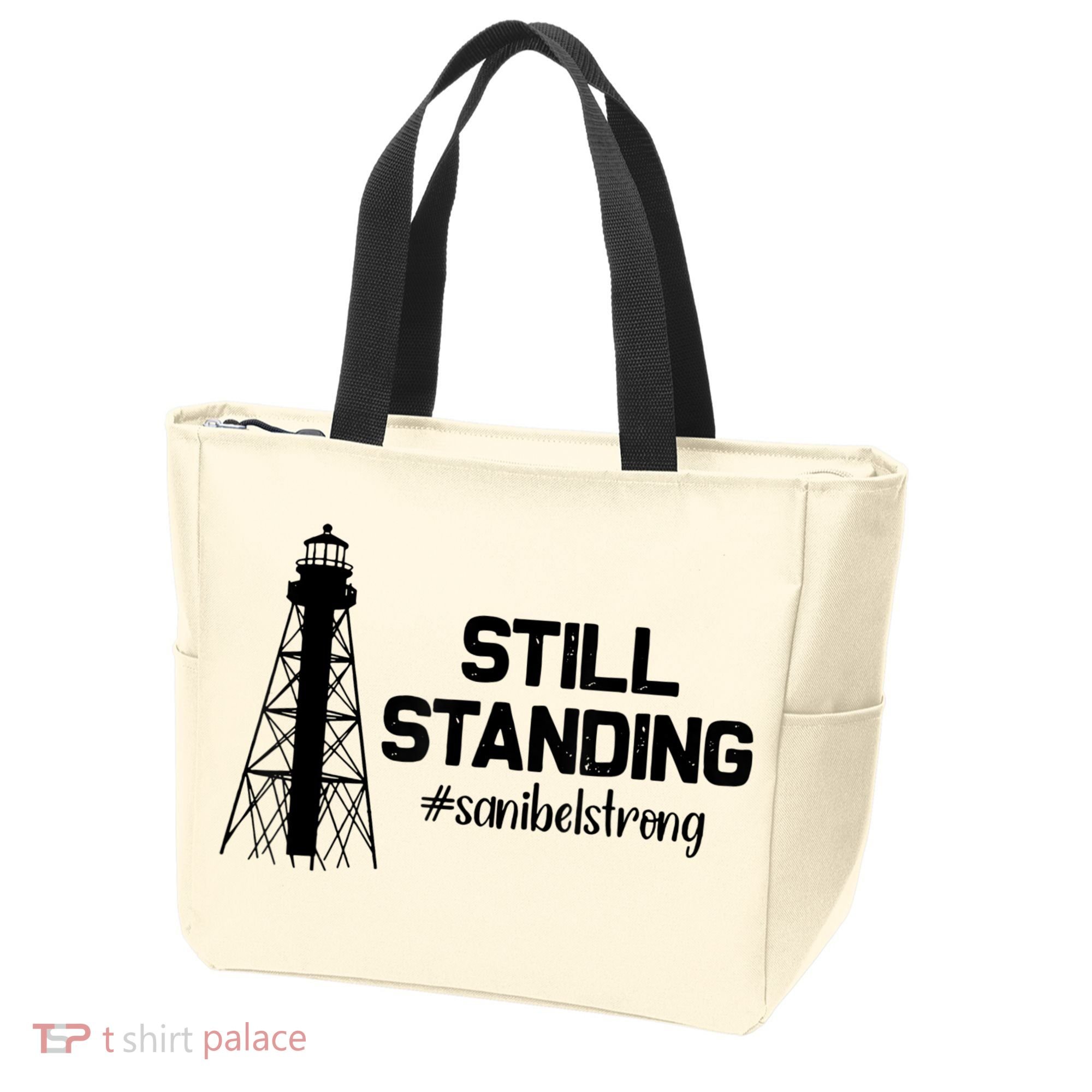 Still Standing Sanibel Strong Florida Hurricane Relief Tote Bag