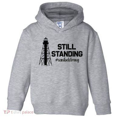 Still Standing Sanibel Strong Florida Hurricane Relief Toddler Hoodie
