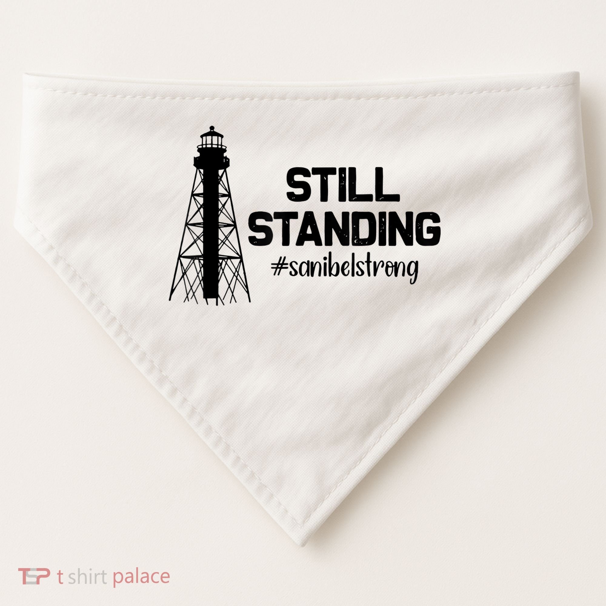 Still Standing Sanibel Strong Florida Hurricane Relief USA-Made Doggie Bandana