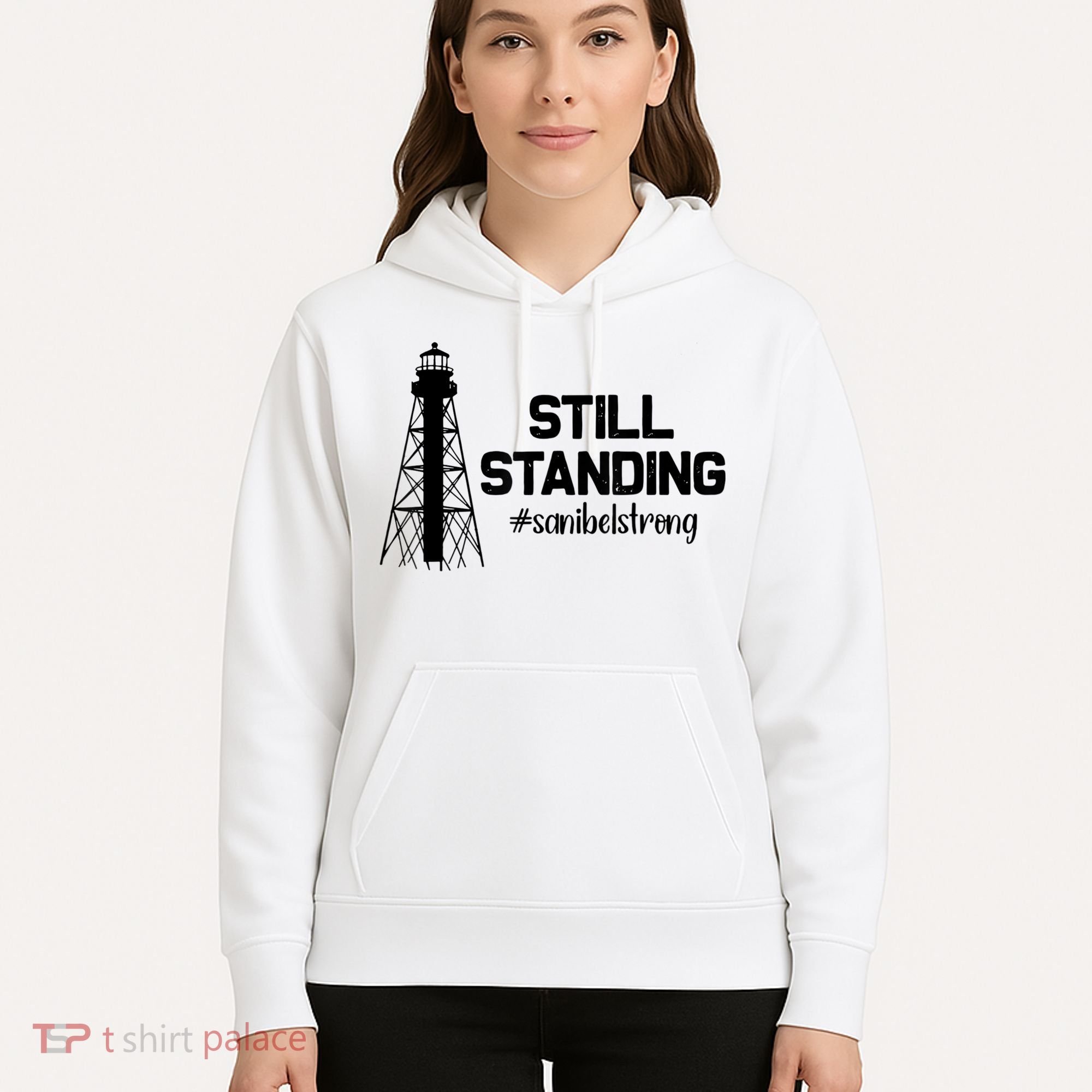 Still Standing Sanibel Strong Florida Hurricane Relief Hoodie