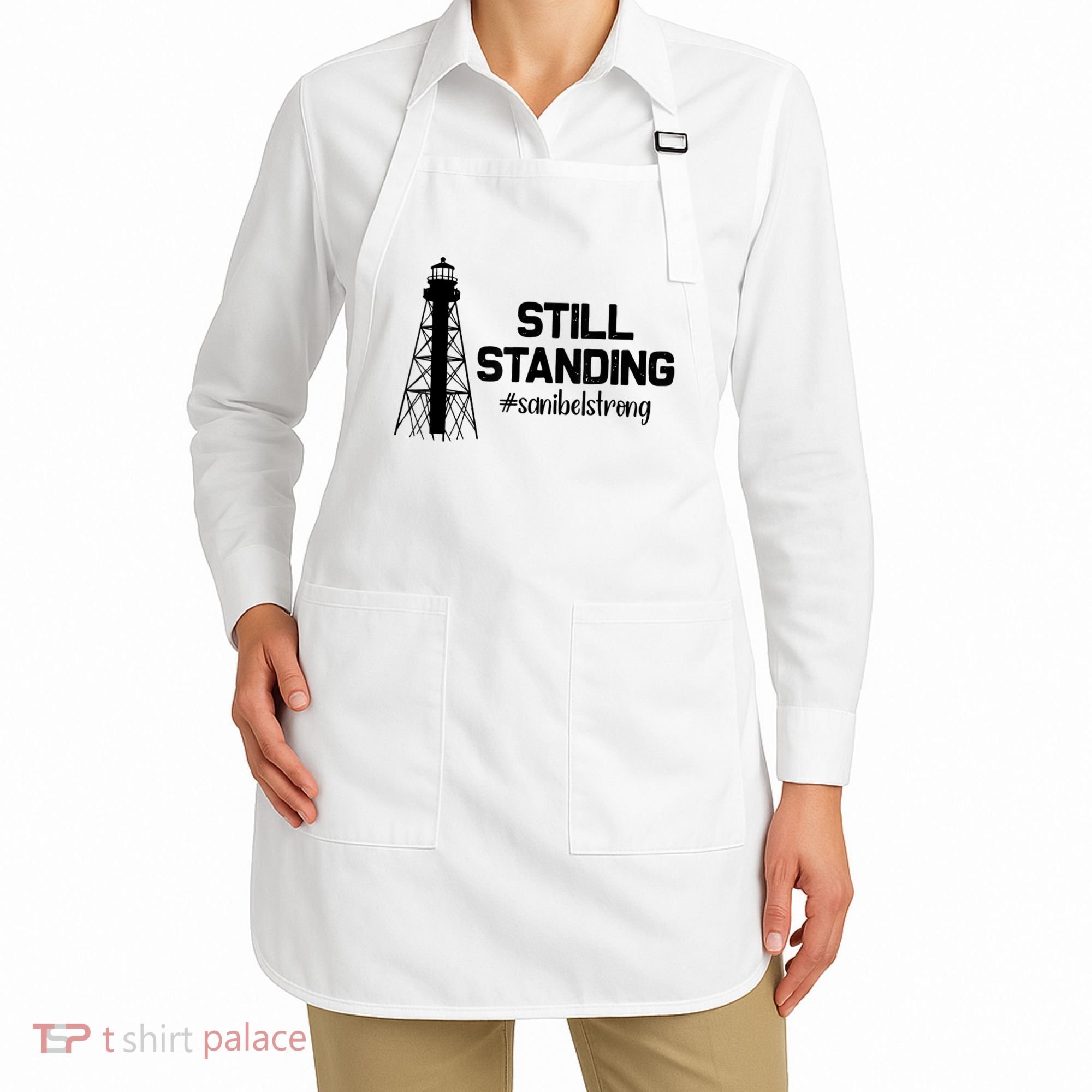 Still Standing Sanibel Strong Florida Hurricane Relief Apron