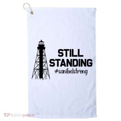 Still Standing Sanibel Strong Florida Hurricane Relief Golf Towel