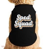 Sped Squad Special Education Retro Doggie Tank thumb 0