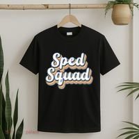 Sped Squad Special Education Retro T-Shirt thumb 2