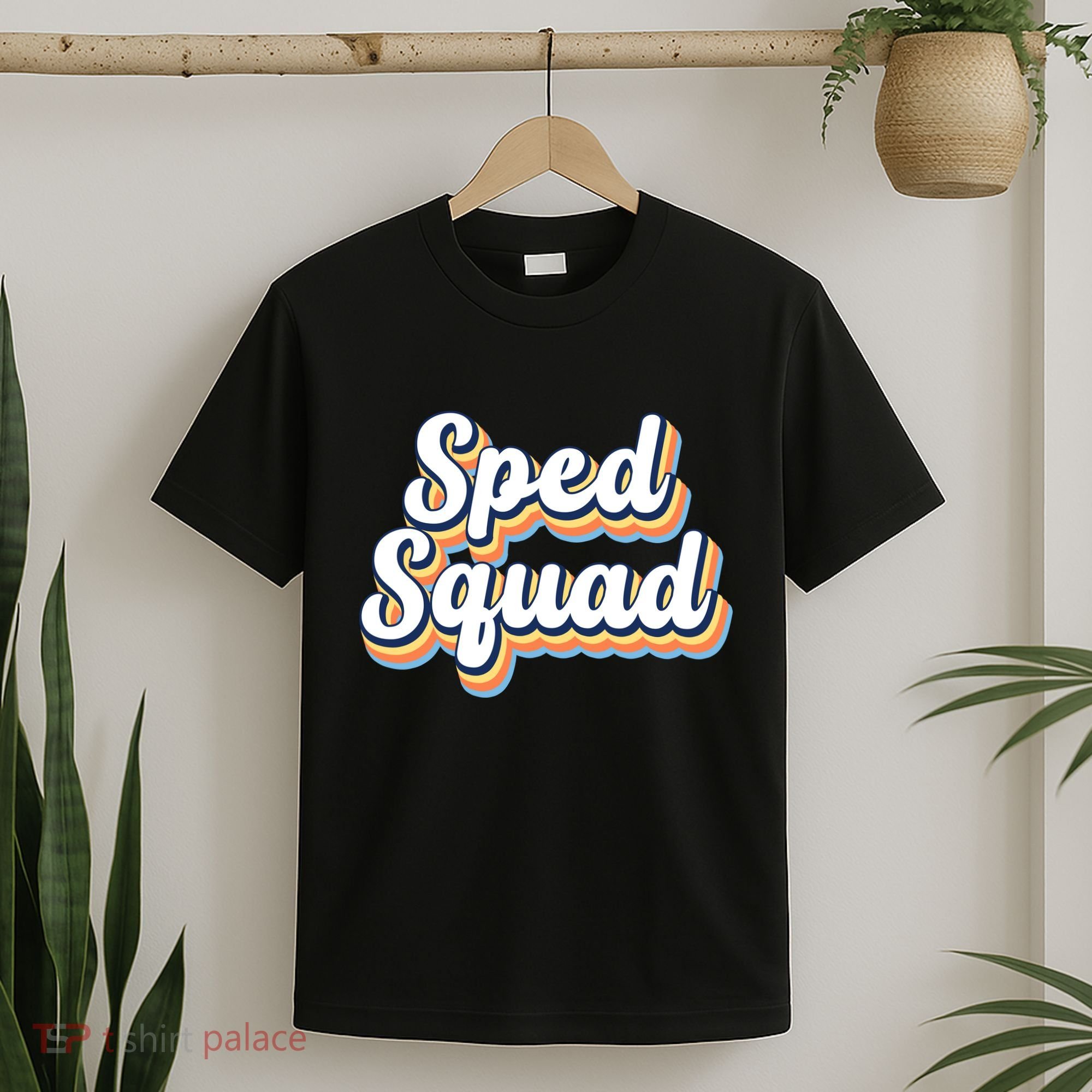 Sped Squad Special Education Retro T-Shirt