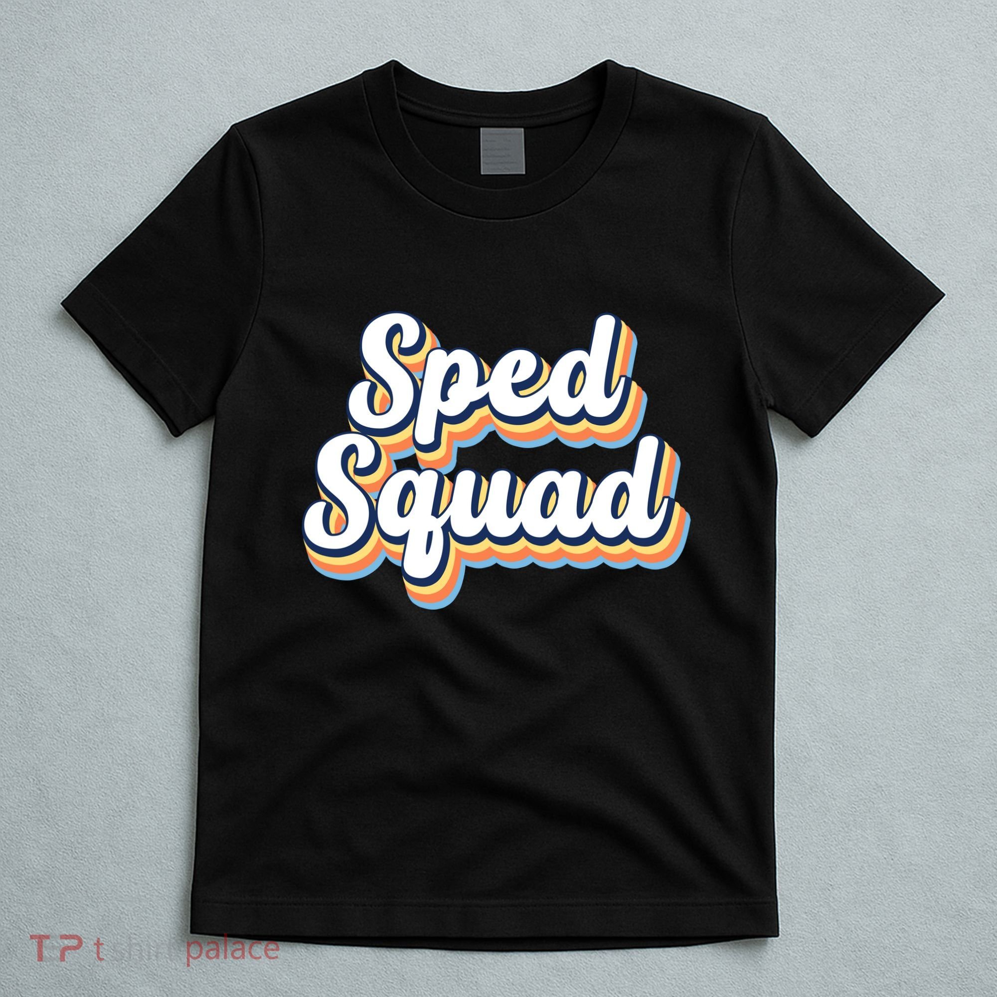 Sped Squad Special Education Retro T-Shirt