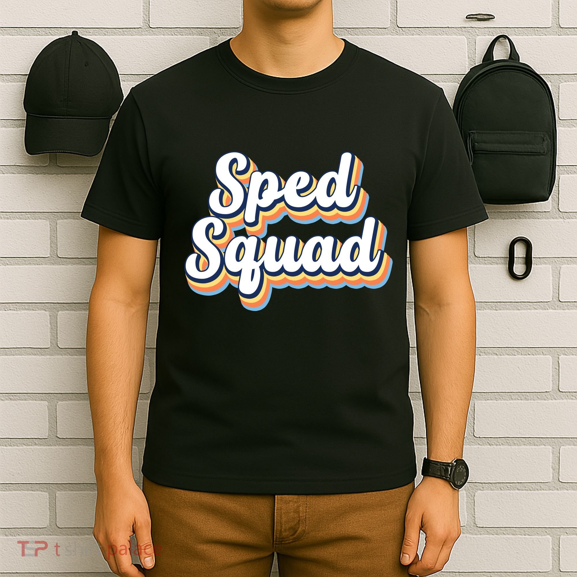 Sped Squad Special Education Retro T-Shirt