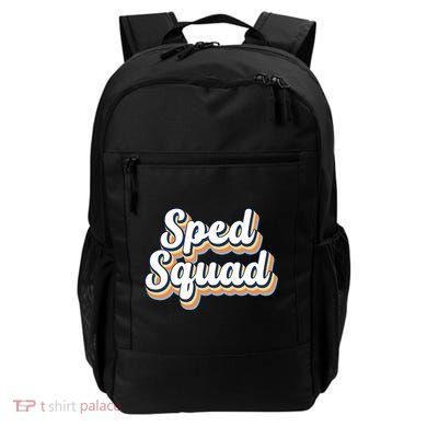 Sped Squad Special Education Retro Backpack