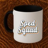 Sped Squad Special Education Retro Coffee Mug thumb 2