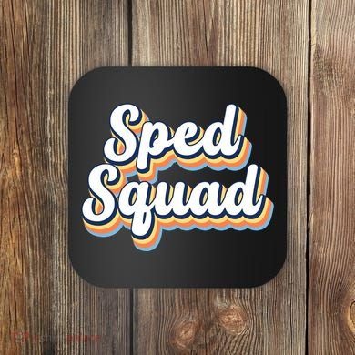 Sped Squad Special Education Retro Coaster