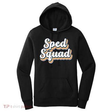 Sped Squad Special Education Retro Women's Hoodie