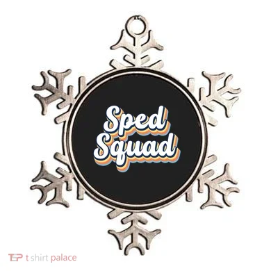 Sped Squad Special Education Retro Ornament