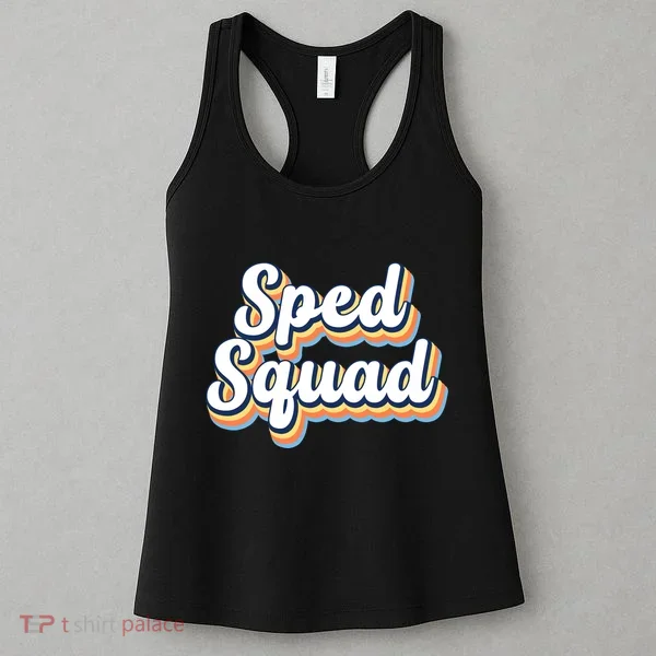 Sped Squad Special Education Retro Women's Tank Top