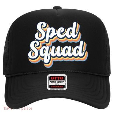 Sped Squad Special Education Retro Hat