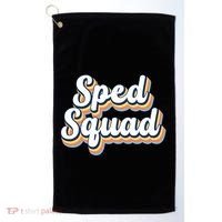 Sped Squad Special Education Retro Golf Towel thumb 0