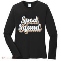 Sped Squad Special Education Retro Women's Long Sleeve Shirt thumb 0