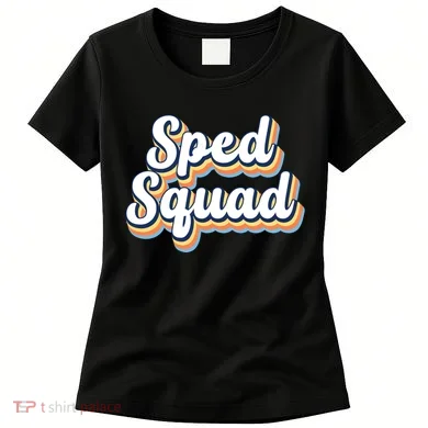 Sped Squad Special Education Retro Women's T-Shirt