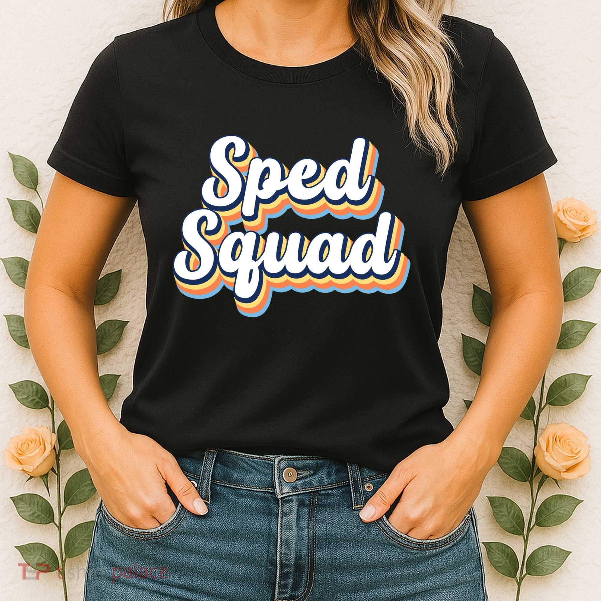 Sped Squad Special Education Retro Women's T-Shirt