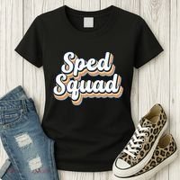 Sped Squad Special Education Retro Women's T-Shirt thumb 3