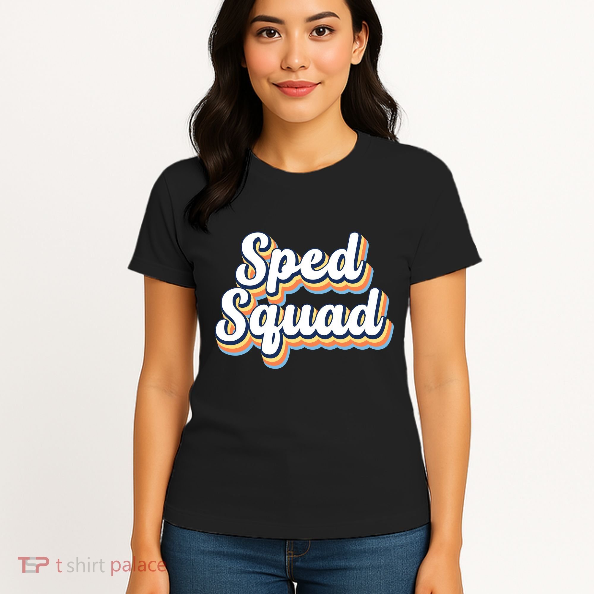 Sped Squad Special Education Retro Women's T-Shirt