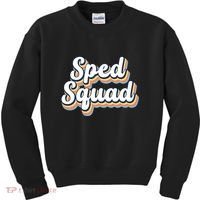Sped Squad Special Education Retro Kids Sweatshirt thumb 0