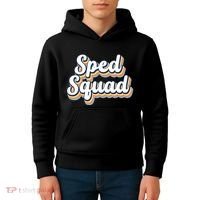 Sped Squad Special Education Retro Kids Hoodie thumb 4