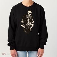 Skeleton Skateboarder Women's Sweatshirt thumb 0