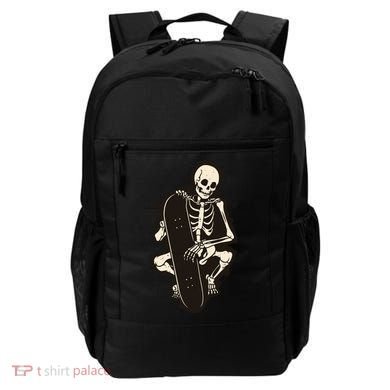 Skeleton Skateboarder Backpack